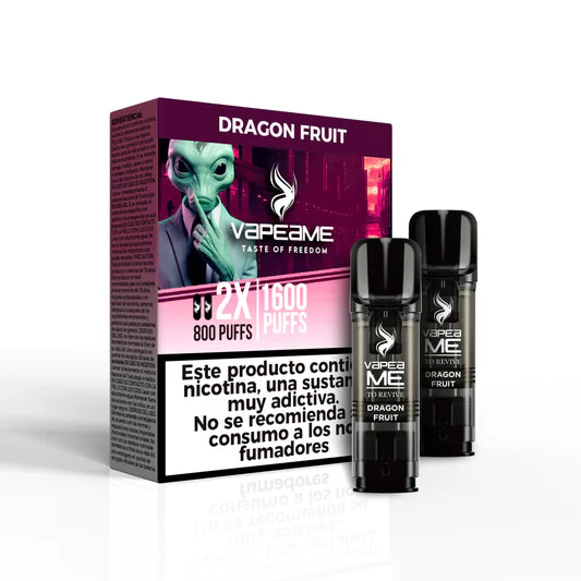 Pack 10 boîtes de gélules Vapeame Fruit du dragon