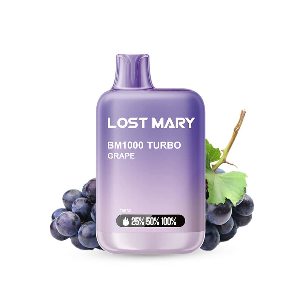 Vape Lost Mary Bm1000 sabor Grape