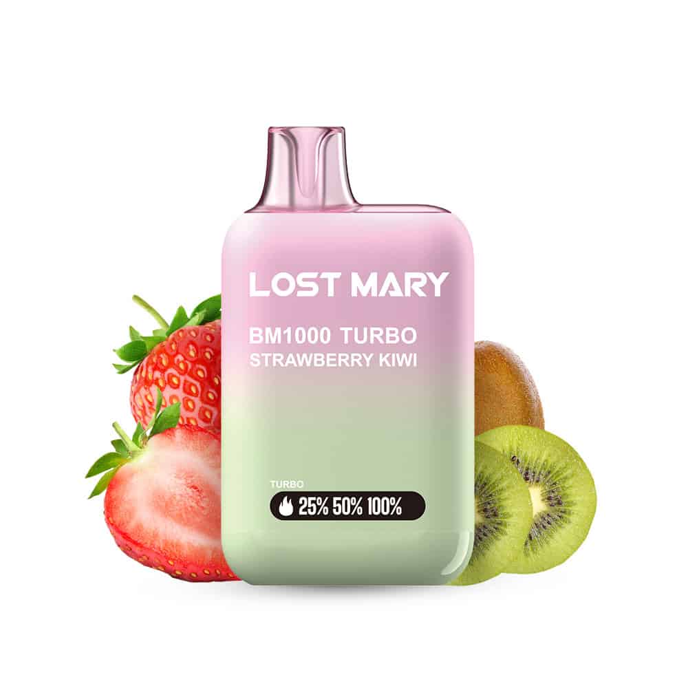 Sigaretta Elettronica Usa e Getta Lost Mary Bm1000 turbo gusto Fragola Kiwi