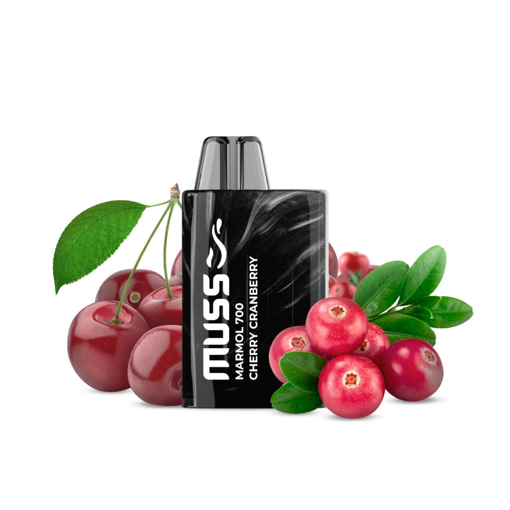Sigaretta Elettronica Usa e Getta Muss Mirtillo rosso ciliegia Vape