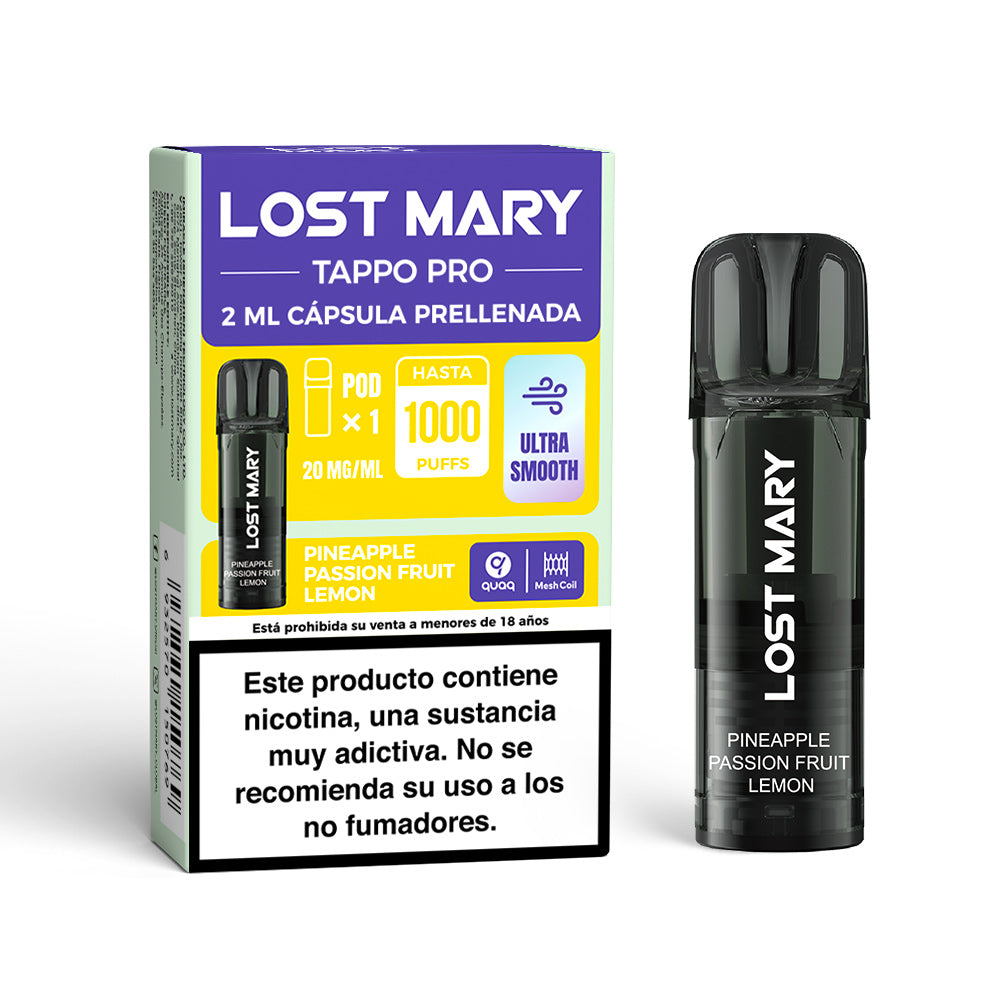 Lost Mary Tappo Pineapple Passion Fruir Lemon