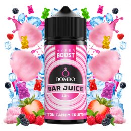 Profumo Longfill Bombo Bar Juice Gusto intenso di zucchero filato e frutta