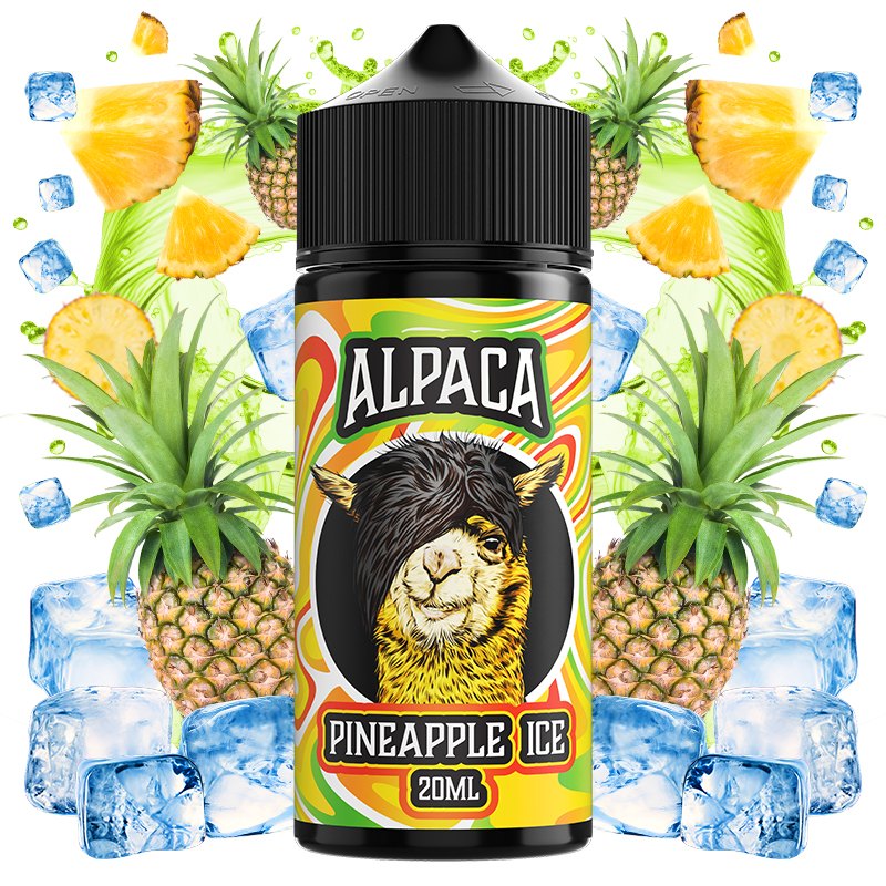 Alpaca Arôme Glace Ananas 24ml (Longfill)