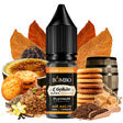Botella de e-liquid Bombo Core Edition Cookie Supra Reserve de 10 ml, con diseño que evoca galleta dulce con matices cremosos y tostados.