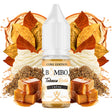 10 ml bottle of Bombo Core Edition e-liquid blonde crème tobacco flavor, with a design that evokes soft tobacco with creamy and sweet nuances.