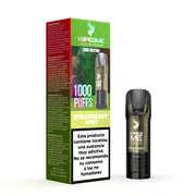 Capsule Vapeame To Revive Strawberry Kiwi x1, rechargeable vape pod with strawberry and kiwi flavor e-liquid with a sweet and slightly acidic mixture, 2 ml capacity, 20 mg/ml of nicotine and up to 1000 puffs, presented together with its original box.