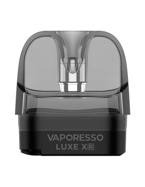 Cartuccia ricaricabile Vaporesso Luxe XR Pod DTL con serbatoio trasparente e base nera, progettato per lo svapo polmonare diretto nei dispositivi Luxe XR.
