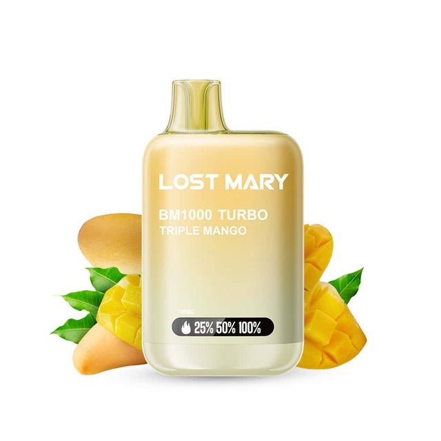 Vape Desechable Lost Mary Bm1000 sabor Triple Mango