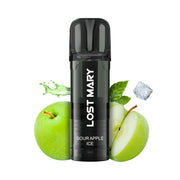 Cartouche Lost Mary Glace aux pommes aigre Tappo