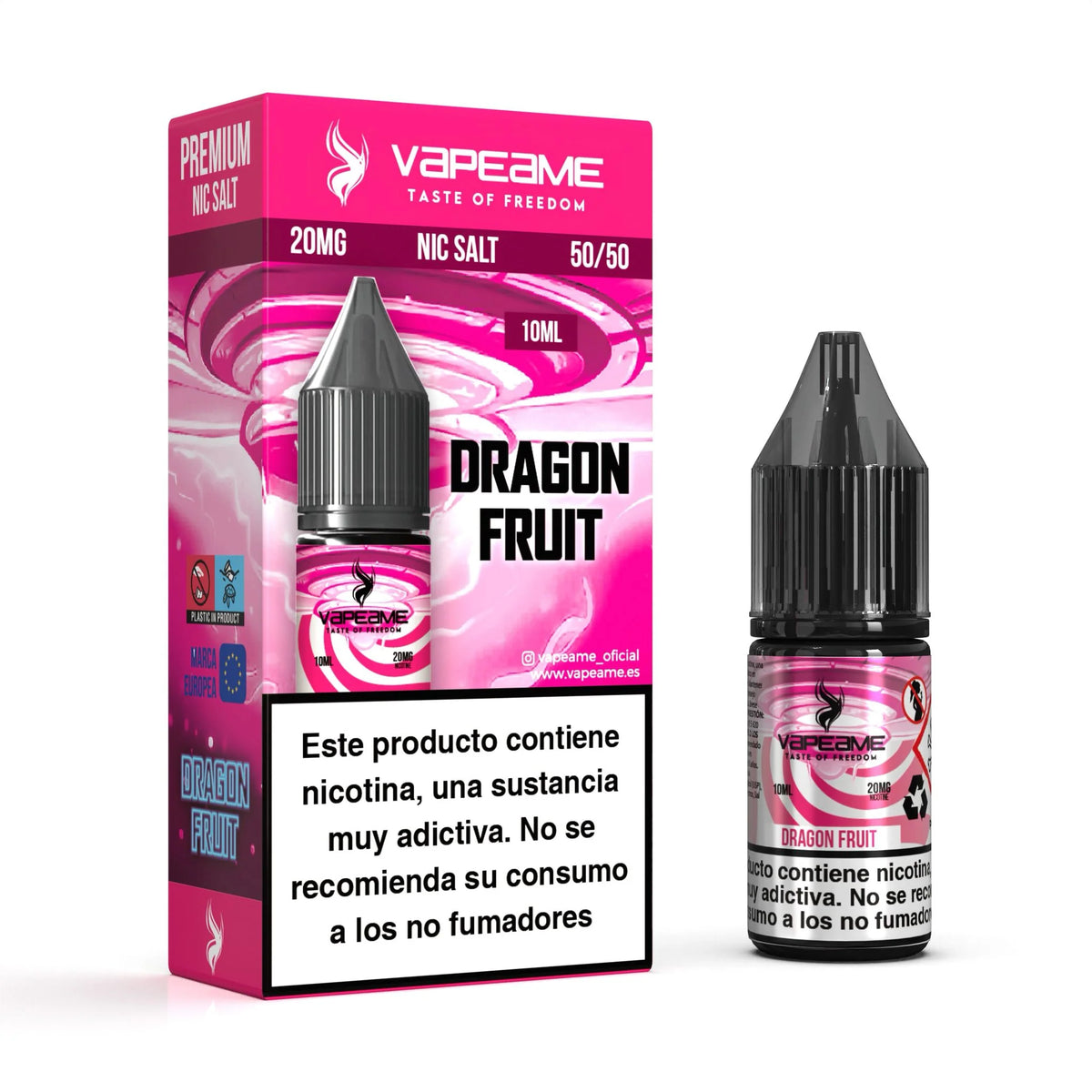 Vapeame Nic Salt Dragon Fruit 10ml 20mg sali di nicotina
