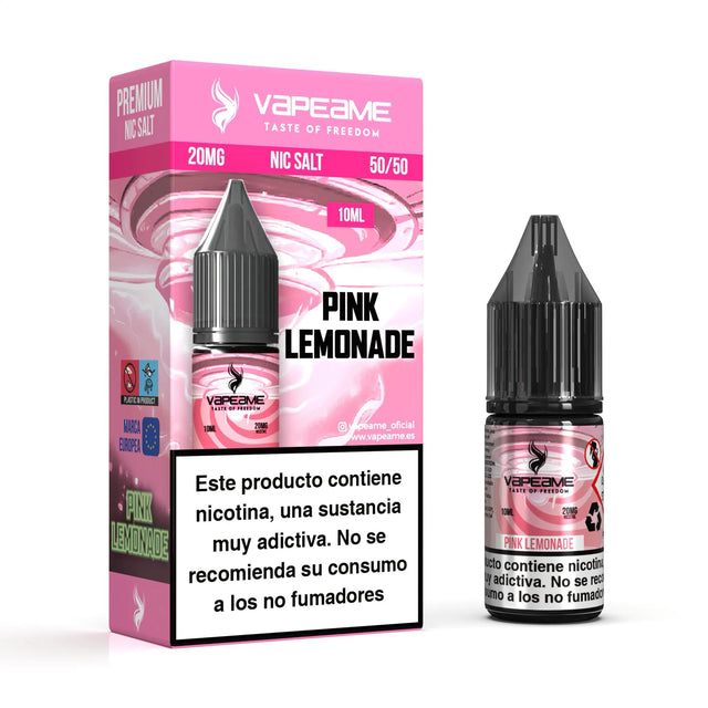 Vapeame Nic Salt Pink Lemonade 10ml 20mg sali di nicotina