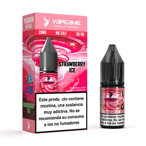 Vapeame Nic Salt Strawberry Ice 10 ml 20 mg sels de nicotine