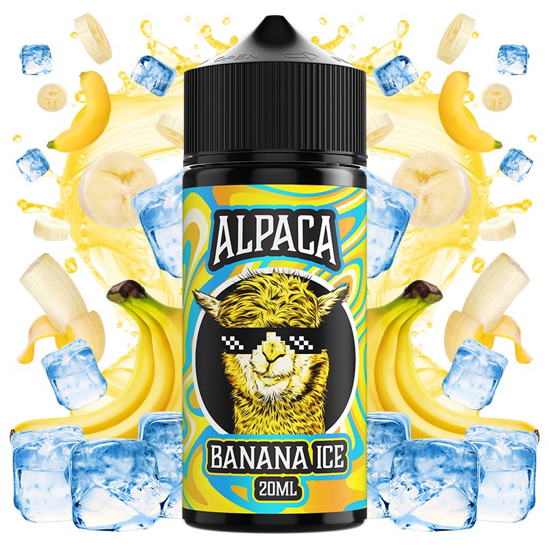 Alpaca Aroma Banana Ice 20ml/120 (Longfill)