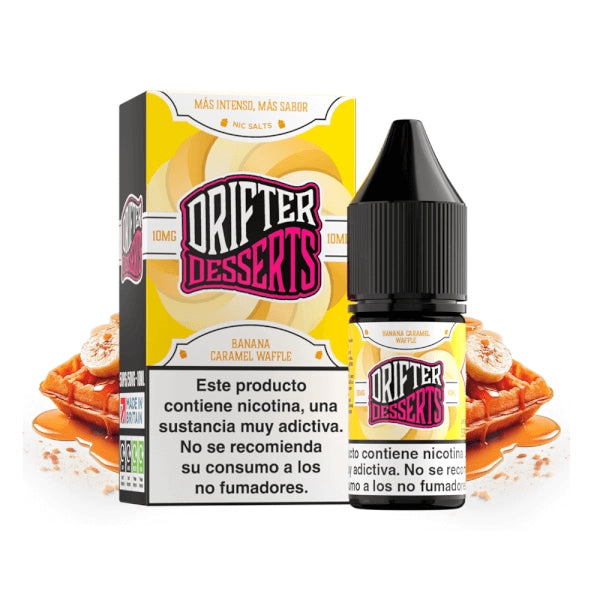 Drifter Bar Sels Gaufre Banane Caramel 10ml