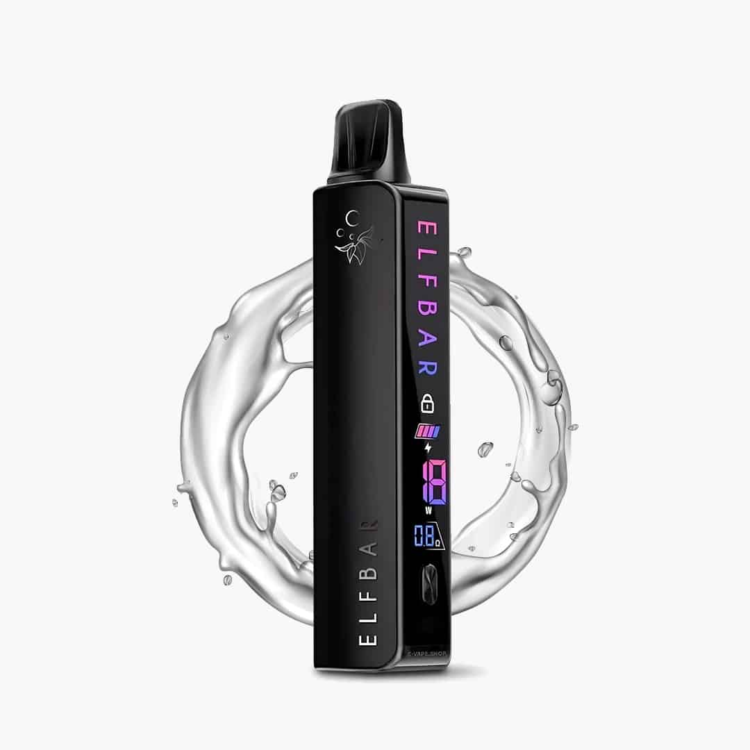 Elfa Master en couleur noir nuit. Vaper avec application de contrôle d'intensité.