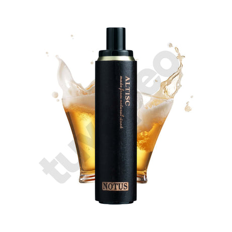 Vapeurs jetables Altisc Vapeur de bière allemande Notus sans nicotine