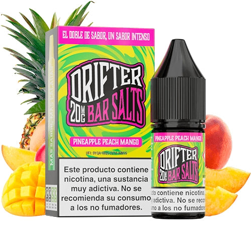 Sales de nicotina Drifter Bar Salts Pineapple Peach Mango 10ml