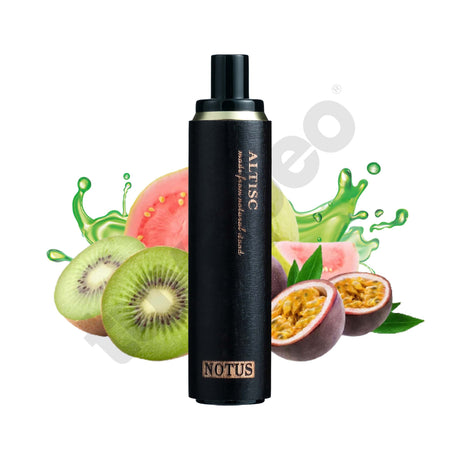 Disposable vapes Altisc Notus Kiwi Passion Fruit Guava Vape Nicotine Free