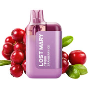 Vaper usa e getta Lost Mary TP800 Ghiaccio al mirtillo rosso