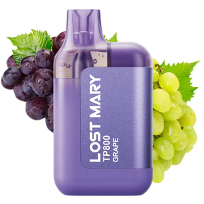 Vapeurs jetables Lost Mary TP800 Raisin