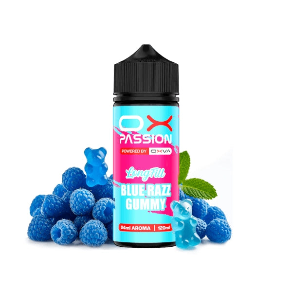 Oxva Ox Passion Blue Razz Gummy Longfill 24ml