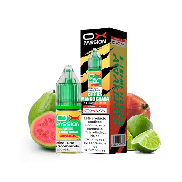 Oxva Ox Passion Salt Citrus Mango Guava 10ml