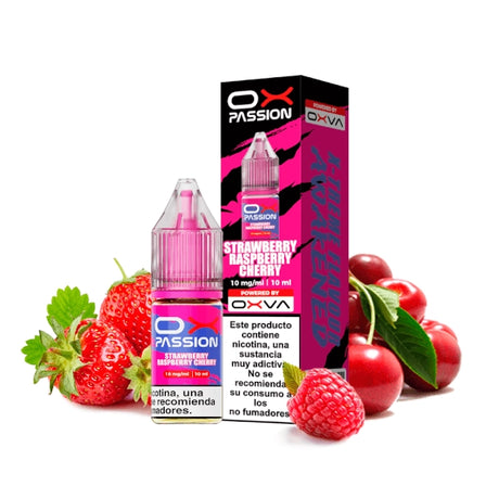 Oxva Ox Passion Salt Strawberry Raspberry Cherry 10ml
