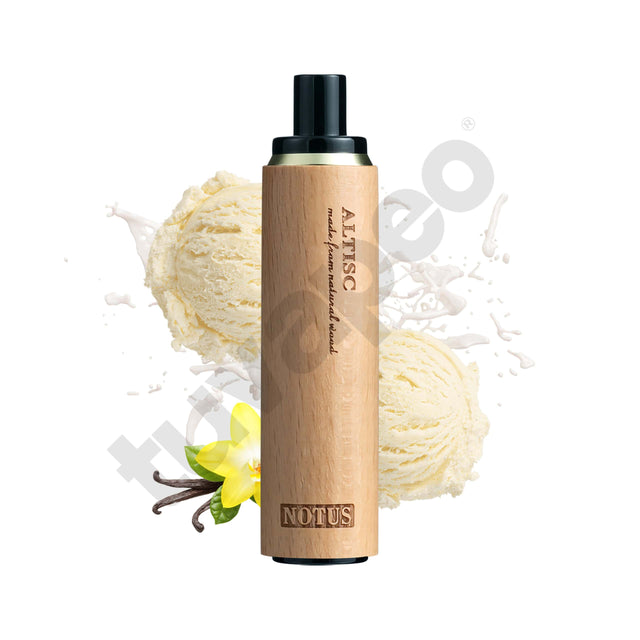 Vaper usa e getta Altisc Gelato alla vaniglia Notus Svapatore Senza nicotina